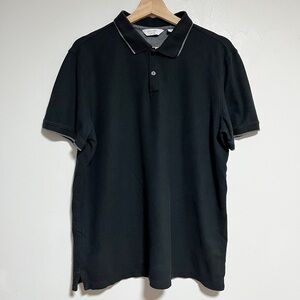Calvin Klein Black Polo Shirt - Body Fit - Men’s Size L